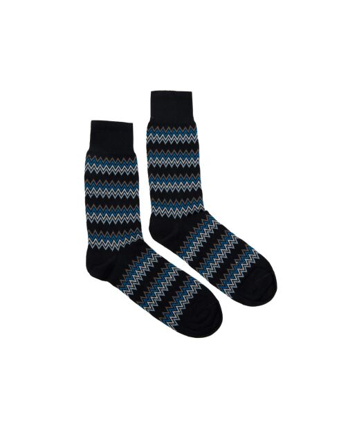 Chaussettes courtes en coton Anatole noires
