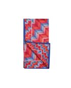 Foulard en soie Gabrielle multicolore - 90x90 cm
