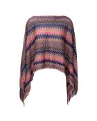 Poncho multicolore Zoe - 80x140 cm