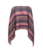 Poncho multicolore Zoe - 80x140 cm
