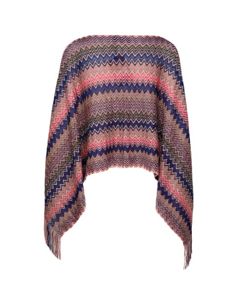 Poncho multicolore Zoe - 80x140 cm