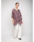 Poncho multicolore Zoe - 80x140 cm