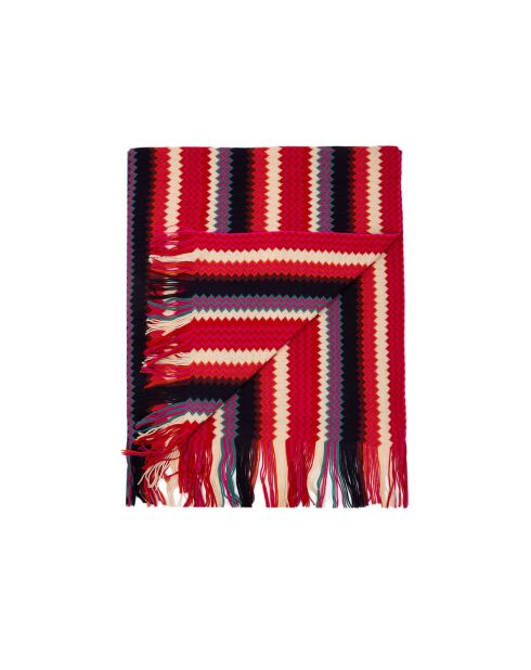 Foulard en laine Chloé rouge - 30x185 cm