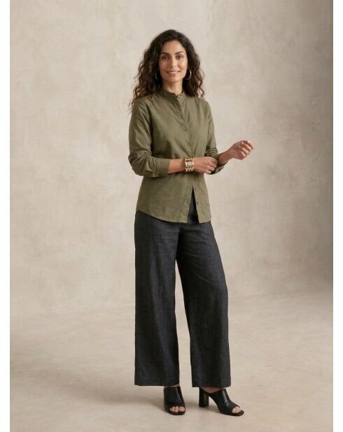 Chemise Maëlys kaki