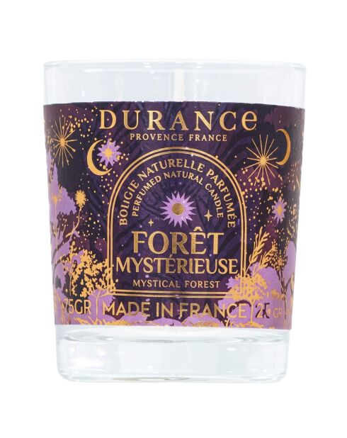 Bougie Naturelle Parfumée Forêt Mystérieuse Noël - 75g