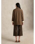Manteau Zélie marron