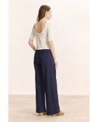 Navyblaue Baumwollhose Colas