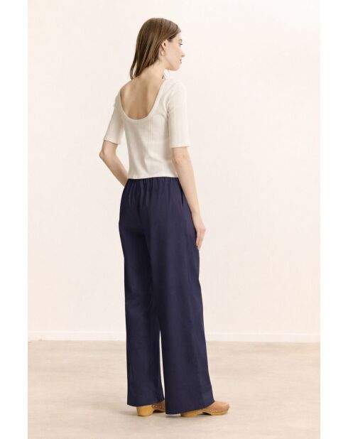 Navyblaue Baumwollhose Colas