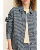 Marineblaue Baumwolljacke Cleo