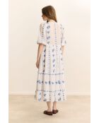 Weißes Baumwollkleid Camille