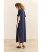 Navyblaues Baumwollkleid Calvin