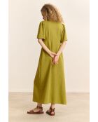 Vestido Canelle olive