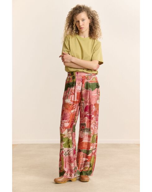 Pantalones Torino rosas