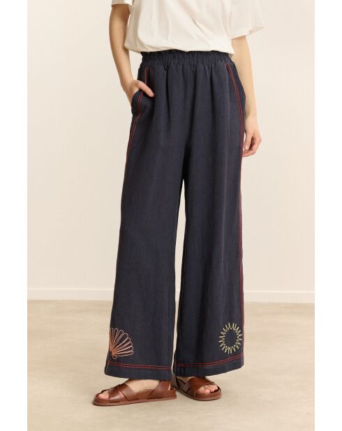 Pantalones Conor navy