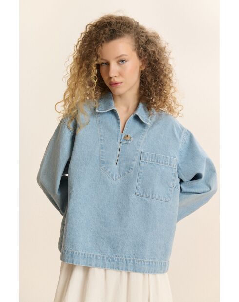 Blue Clay Baumwolljacke