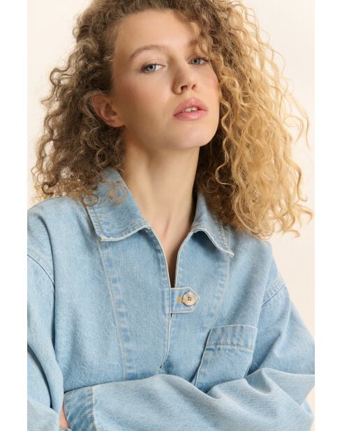 Blue Clay Baumwolljacke
