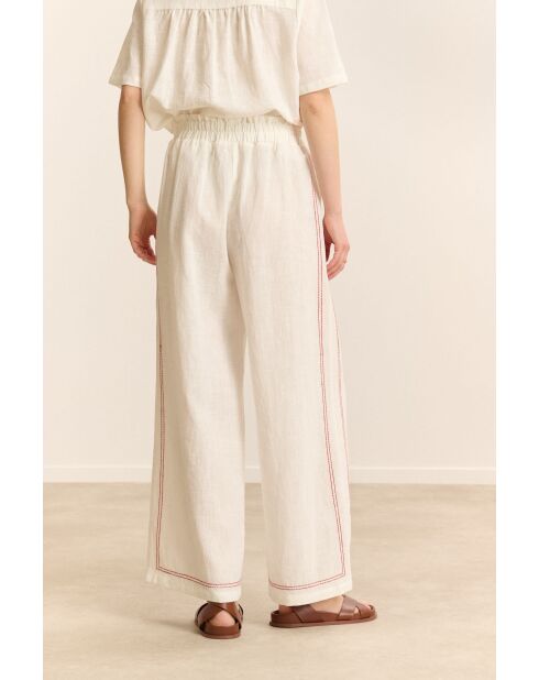 Pantalon Conor blanc