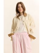 Ecrufarbene Baumwolljacke Cleo