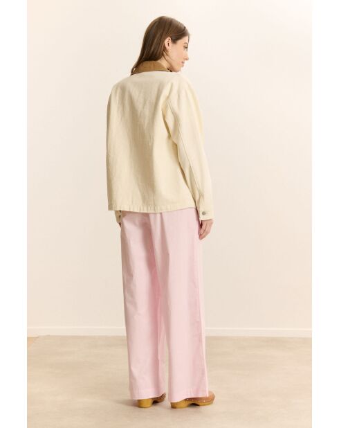Ecrufarbene Baumwolljacke Cleo
