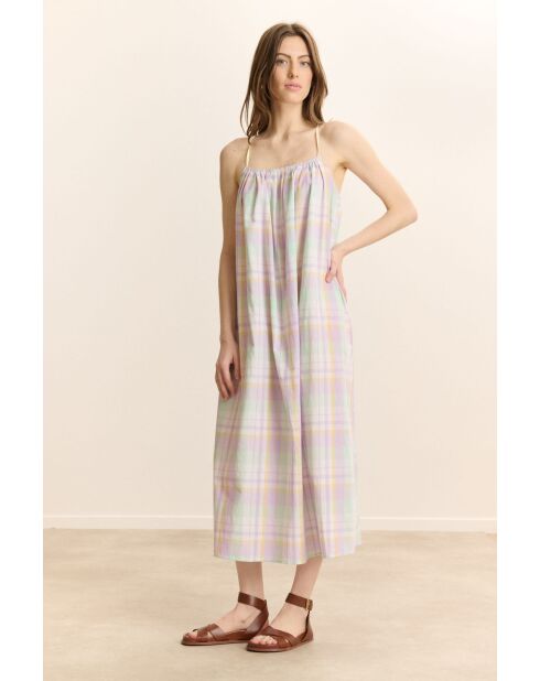 Lilafarbenes Baumwollkleid von Vanuatu