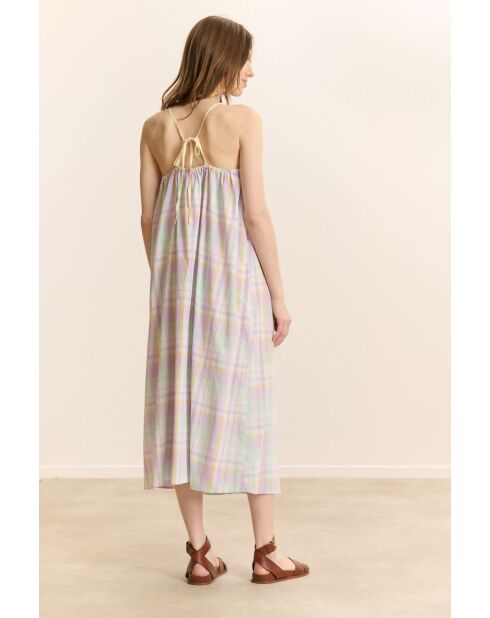 Lilafarbenes Baumwollkleid von Vanuatu