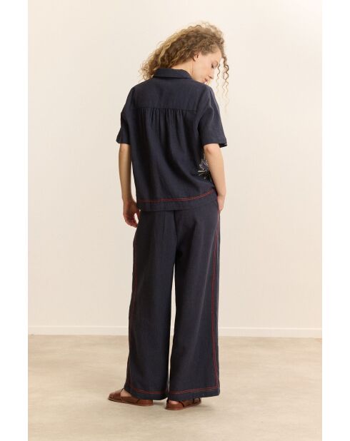 Chemise Cenie marine