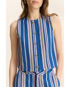 Veste en coton Cloud bleue