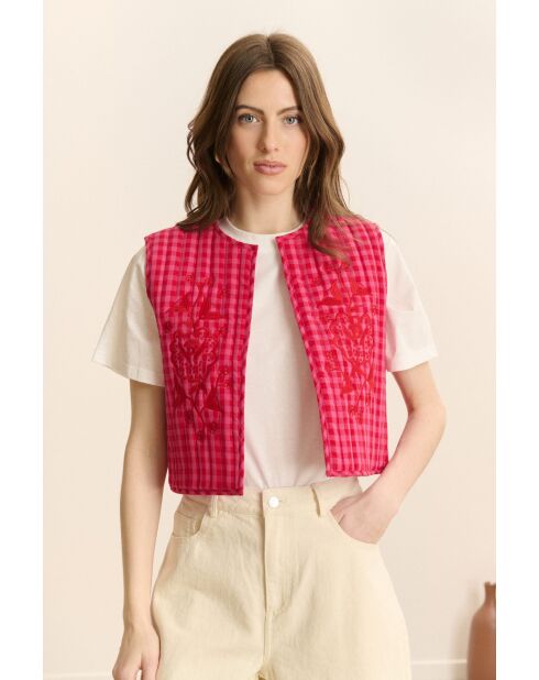 Pink Clover katoenen jas