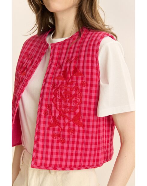 Pink Clover katoenen jas