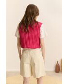 Pink Clover katoenen jas