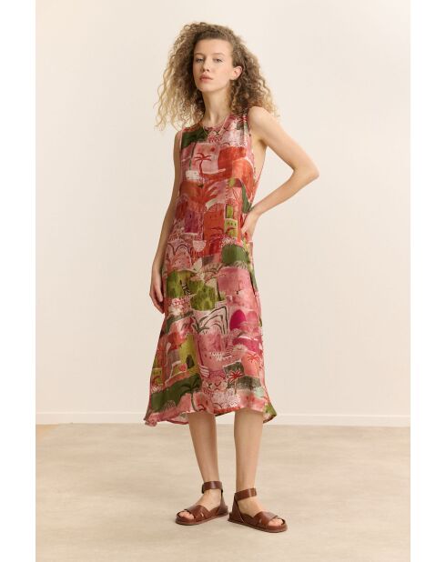 Roze jurk Camelia