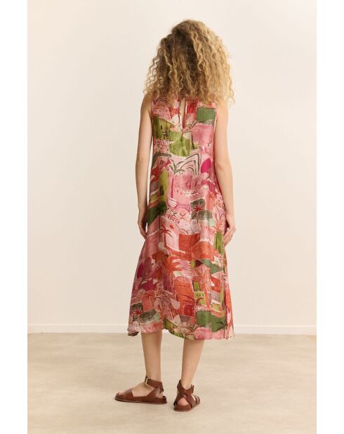 Roze jurk Camelia