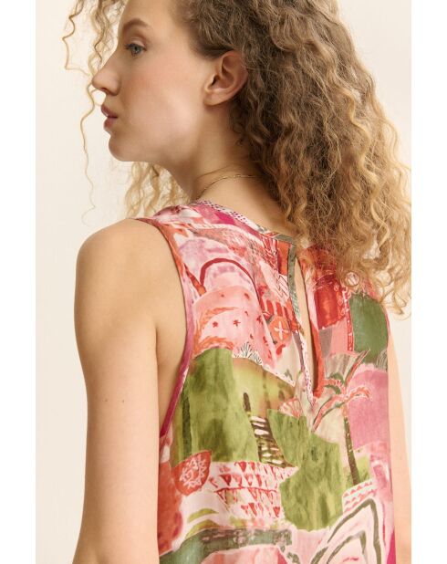Roze jurk Camelia