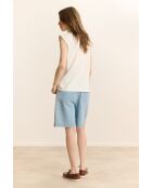 T-Shirt en coton Palmier blanc