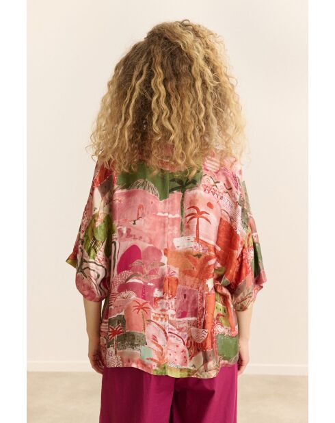 Chemise Celina rose