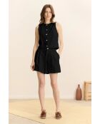 Come, zwarte korte broek
