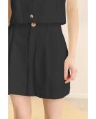 Come, zwarte korte broek