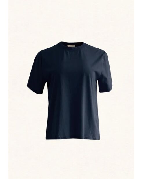 Navyblaues T-Shirt Vista aus Baumwolle