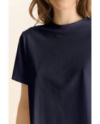 Navyblaues T-Shirt Vista aus Baumwolle