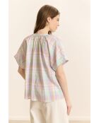 Blouse en coton Celda lilas