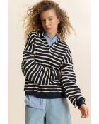 Felpa Chris in cotone blu
