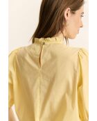 Blouse en coton Cerena jaune