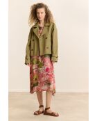 Manteau en coton Clyde kaki