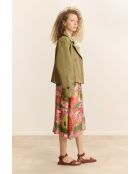 Manteau en coton Clyde kaki