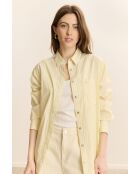 Chemise en coton Belle jaune