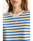 Felpa Chiara in cotone blu