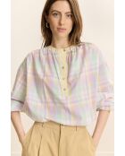 Blouse en coton Blouse Cedric lilas