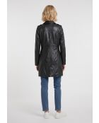 Giacca Gulia in pelle nera