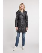 Giacca Gulia in pelle nera