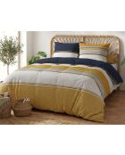 Parure housse de couette 3 pcs en coton Jaisaï multicolore